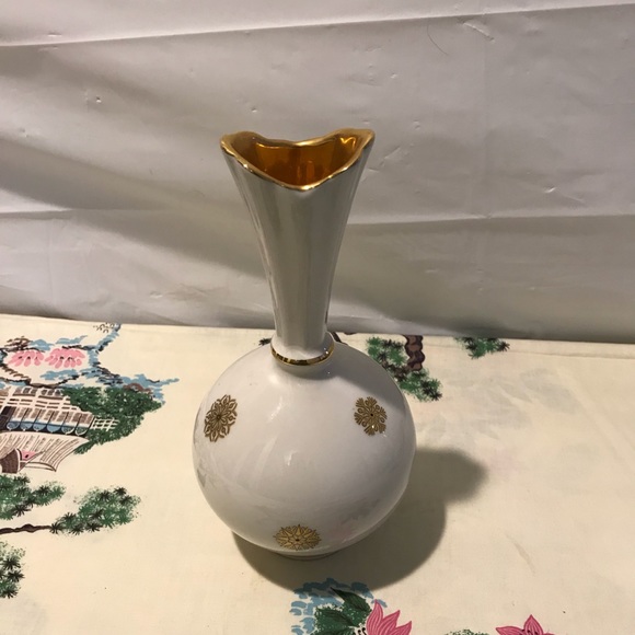 Holley Ross distinguish China 24k teardrop vase - Picture 7 of 8